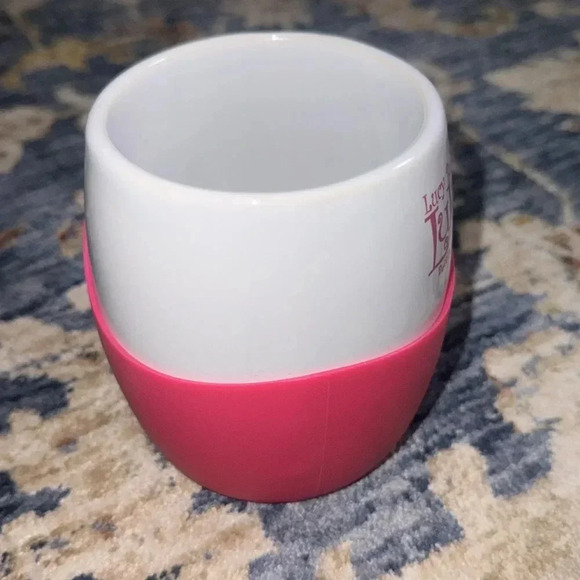 Lucy Buffett’s LuLu’s Destin, Florida Pink Silicone Sleeve Coffee/Tea Mug Cup - Picture 6 of 10